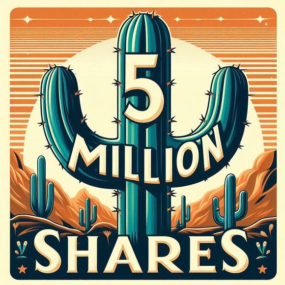 Accessories - FIVE MILLION SHARES!